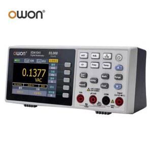 OWON 디지털 멀티미터 휴대용 카운트 멀티테스터기 배터리 전류 멀티미터True LCD