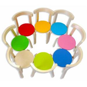 주니어의자 하이팩 의자 사무용 바닥에서 주니어 걸상면 원목색 학교 30cm 매쉬 등받이 신학기 책상