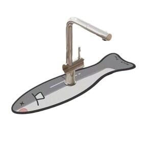 싱크대 주방 식기건조 배수 스텐재질 고무 세면기 흡수 수도꼭지 두꺼운 바구니 트레이