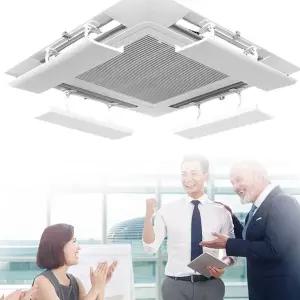 [하프클럽/알티피아]사무실용 냉기분산 방향조절 에어컨 바람막이 날개