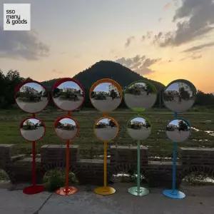 스탠드 볼록 거울 카페 주차장 포토존 실외 도로 빈티지 항공샷 베이커리