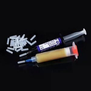 핫 15개 특수 실리콘 플러그 헤드 사용 0.4-1.2mm 접착제 디스펜싱 주사기 바늘 씰 접착제의 응고 방지