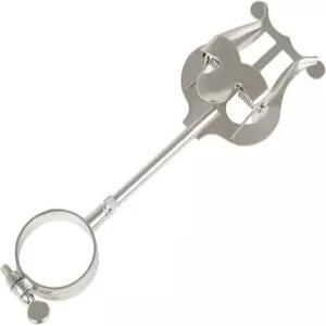 LDEFIEE 포터블 철제 클라리넷 악보 클립 경량 뮤직 홀더 야외 연주용 내구성 학생용 시트 클램프