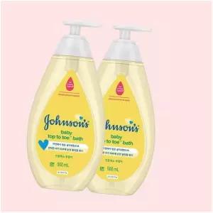 존슨즈 탑투토 바스 500ml x2+(증)베이비오일125ml 4668024