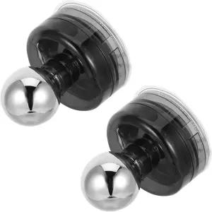 유리문 슬라이딩 캐비닛 냉장고 샤워용 VORCOOL 강력 흡입 컵 손잡이 비추적 대형 노브 세트 2개