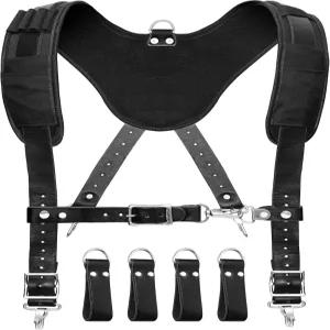 남성용 헤비 듀티 가방 건설용 FUERI 공구 벨트 멜빵 목수 전기 액자