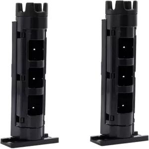 Paract 로드홀더 스탠드 2개 세트 낚시 메이호우 다이와 범용 호환 케이스 낚싯대 거치대