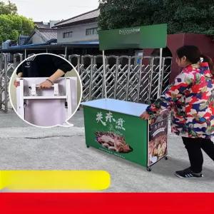 접이식 홍보 부스 만들기 축제 배경 대형 이동식 포스터 행사 미니트러스 광고