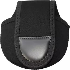 검은색 낚시 릴 커버-스피닝/베이트캐스팅 릴-슬림한 패셔너블 케이스 백 보호 파우치 보관 100개 150