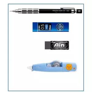 중학생선물 샤프선물 콜라보세트 블랙 PG1005CS