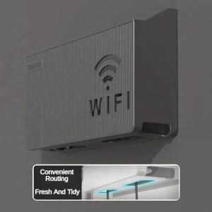 셋탑박스거치대 공유기 선반 거치대 걸이 걸게 수납장 박스 상자 WIFI ABS 거실 무선 케이블 브라켓 라우터