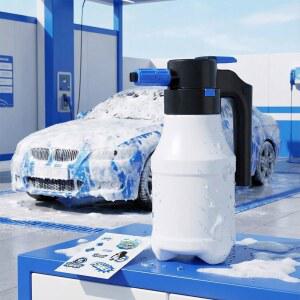 전동폼건 세차 분무기 전기 차량용 세차용 가정용 정원용 공기압 5L 휴대용 스프레이 포트