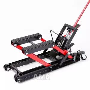 바이크 청소 작업대 오토바이 리프트 부품 유압 받침대 정비