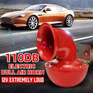 크락션 경적 차량용 트럭 보트 황소 12V 오토바이 울림 HZ 175 소리 200DB 전기 키트 택시