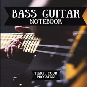 베이스 기타 노트 일상 악기 연습을 위한 음악 일지 스케일 차트