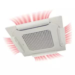 천장형 시스템 에어컨 바람막이 온풍기 4P 한세트 (길이조절)