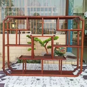 원목 엔틱 그릇장 수납장 레트로 장식장 빈티지 미니 찻장