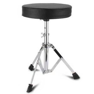 드럼 체어 유압식 조절 45 55cm 연주의자 원형삼발이 회전 리프트 드러머 의자 높이