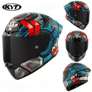 바이크 오토바이 반모헬맷 KYT TT TT-REVO 신형 모토 헬멧 풀페이스 레이싱 안티포그 오프로드 경량 모토크
