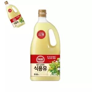 해표 콩 식용유 1.8L 12개입 대용량 볶음용 업소용 튀김용