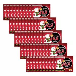 자이시스 양말 핫팩 50매 에 붙이는 신발속난로 배 찜질 겨울선물 어깨 어버이날선물 온열 목