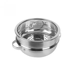 고품질 스테인리스 냄비 모든열원 사용 가능 곰솥 2단찜솥 찜솥 찜냄비 양수 편수 찜판 찜용냄비 WFLUVMD