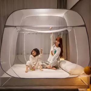 모기장 방충망 침대 킹 텐트 사각 여름 숙면 모기장텐트