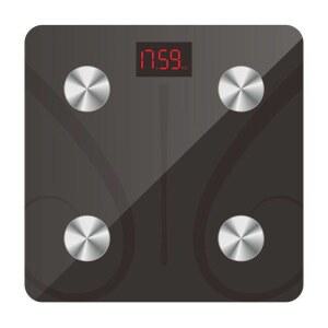 NPHO 렌포 전자 블랙 26 스톤파운드킬로그램 칼로리 저울 26cm 26cm 주방전자저울 M5 인 26 400lbs 대상 블랙