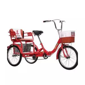 2인용 자전거 어른 한강 경량 마실 세발 입문 짐칸163377