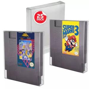 NES 게임 카트와 호환되는 비디오 클래식 카트리지 프로텍터 오리 사냥 어드벤처 메가 맨 펀치