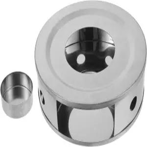 가정용 음식 난방용 티포트 다기능 워머용 캔들 홀더 열 커피 히터 베이스가 있는 ETHZLE 스테인리스 스틸