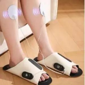 여행필수템! 가성비최고 혈액순환에 좋은 EMS 미세전류 슬리퍼 마사지기 붓기케어 다리라인케어
