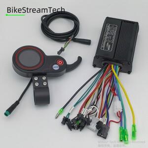 24V 36V 48V 60V 350W 18A 500W 25A 전동 스쿠터 브러시리스 모터 FOC 컨트롤러 TF-100 LCD TF100 스로틀