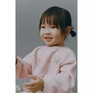 ZARA 크로셰 플라워 니트 스웨터 - 라이트 로즈