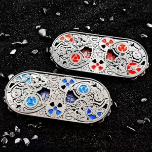 7-in-1 기계식 이중 회전 금속 주사위 -   COC 테이블탑 RPG 및 던전 앤 드래곤 테이블탑 게임 주사위