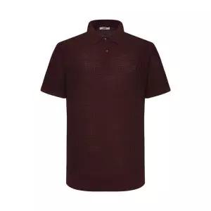 [롯데백화점]닥스 [선물포장+사은품] 면혼방 와플 조직감 솔리드 반팔 카라니트 DMS1SWTS102-R1