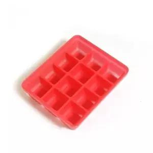 고품질 TBZ 유진 실리콘 아이스 칸칸 톡톡 12구 얼음틀 얼음메이커 실리콘얼음트레이 얼음틀 WFLV2V2