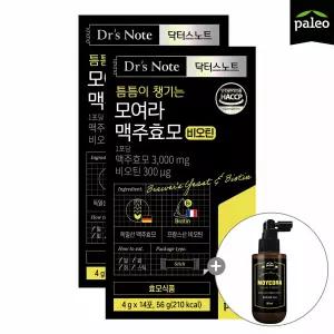 M 팔레오 맥주효모 비오틴 2박스 탈모기능성 헤어토닉 1병 선물세트 한가위 부모님 추석 시댁 설날