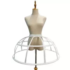 반구형 와이어 뼈대 드레스용 공연용 페티코트 여성 한복