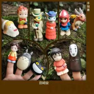 손가락 피규어 센과 치히로의 행방불명 가오나시
