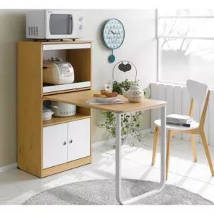 공간절약 북유럽풍 렌지대 UV광택 식탁 1200(4색) 빈티지 수납 주방 24평