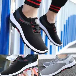 남자 코지 망사 통기성 캐쥬얼 경량 운동화