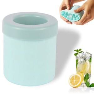 실리콘 미니 아이스 큐브 트레이, 냉장고 개봉합니다 냉동고용 제빙기 컵을 짜서