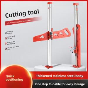 수동 석고보드 절단 도구 핸드 푸시 드라이월 스테인레스 스틸 목공