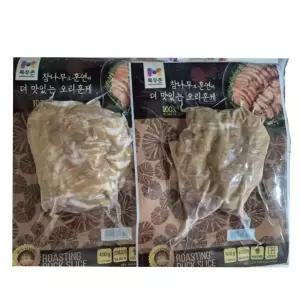 목우촌 참나무로 훈연해 더 맛있는 오리훈제 410g X 2