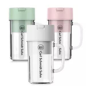 CSS 무선 텀블러믹서기 1+1 2개/8중칼날 얼음까지분쇄 자동세척/휴대용 무선믹서기/컵믹서기 텀블러블렌더