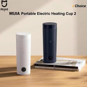 새로운 미지아 휴대용 전기 주전자 2 보온컵 빠른 물 끓이기 350ml 스마트 온도 조절 여행용 110V-240V