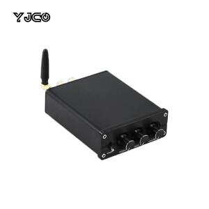 YJCO 미니 파워 앰프 TPA3116 블루투스 5.0 HiFi 스테레오 디지털 클래스 D 2.0 채널 50W50W NE5532 연산