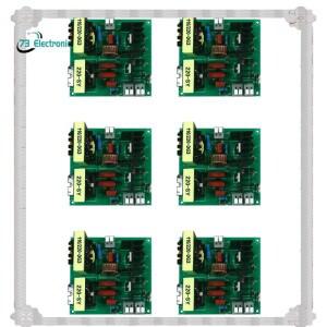 24시간  6X 220V 40Khz 지원 150W 초음파 세척기 회로 기판 마더보드