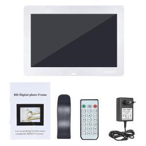 Andoer 14인치 와이드 스크린 HD LED 디지털 액자 앨범 고해상도 1280*800 전자 사진